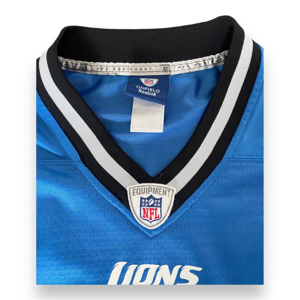 NFL REEBOK Detroit Lions Matthew Stafford Authentic On Field Football Jersey - Picture 4 of 8